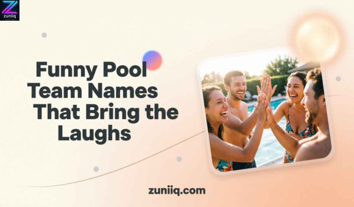 320+ Funny Pool Team Names That Bring the Laughs