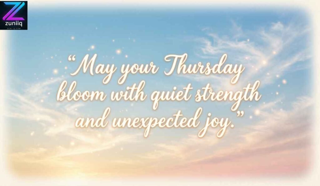 Beautiful Thursday Blessings for Family and Friends