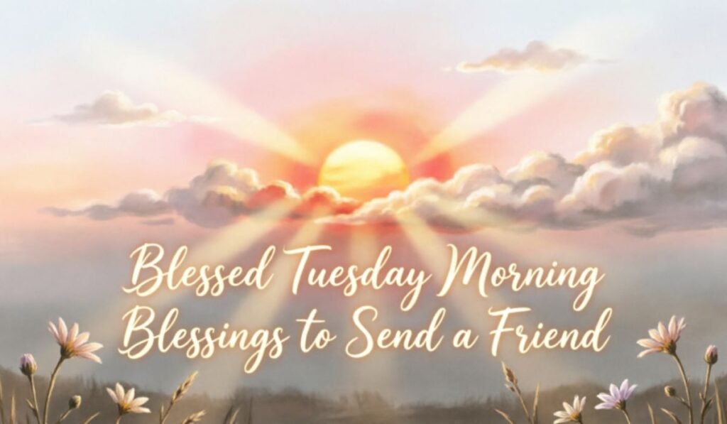 Blessed Tuesday Morning Blessings to Send a Friend