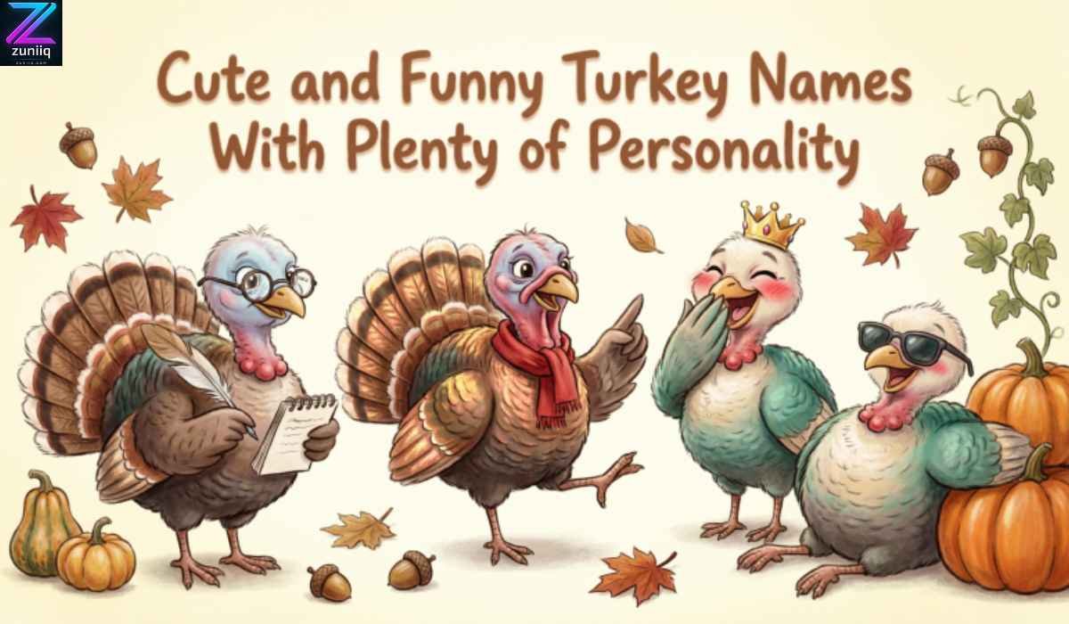 Cute and Funny Turkey Names With Plenty of Personality