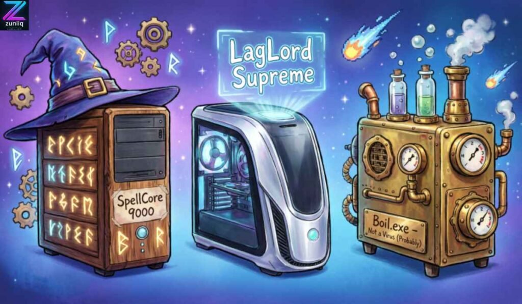 Fantasy and Sci-Fi Funny PC Names