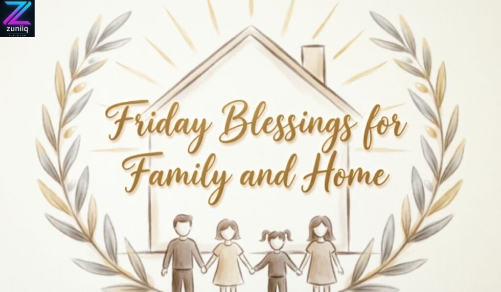 Friday Blessings for Family and Home
