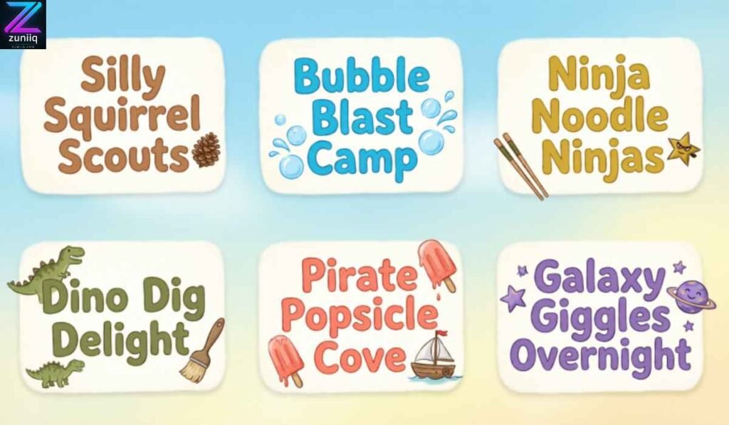 Funny Camp Names for Kids