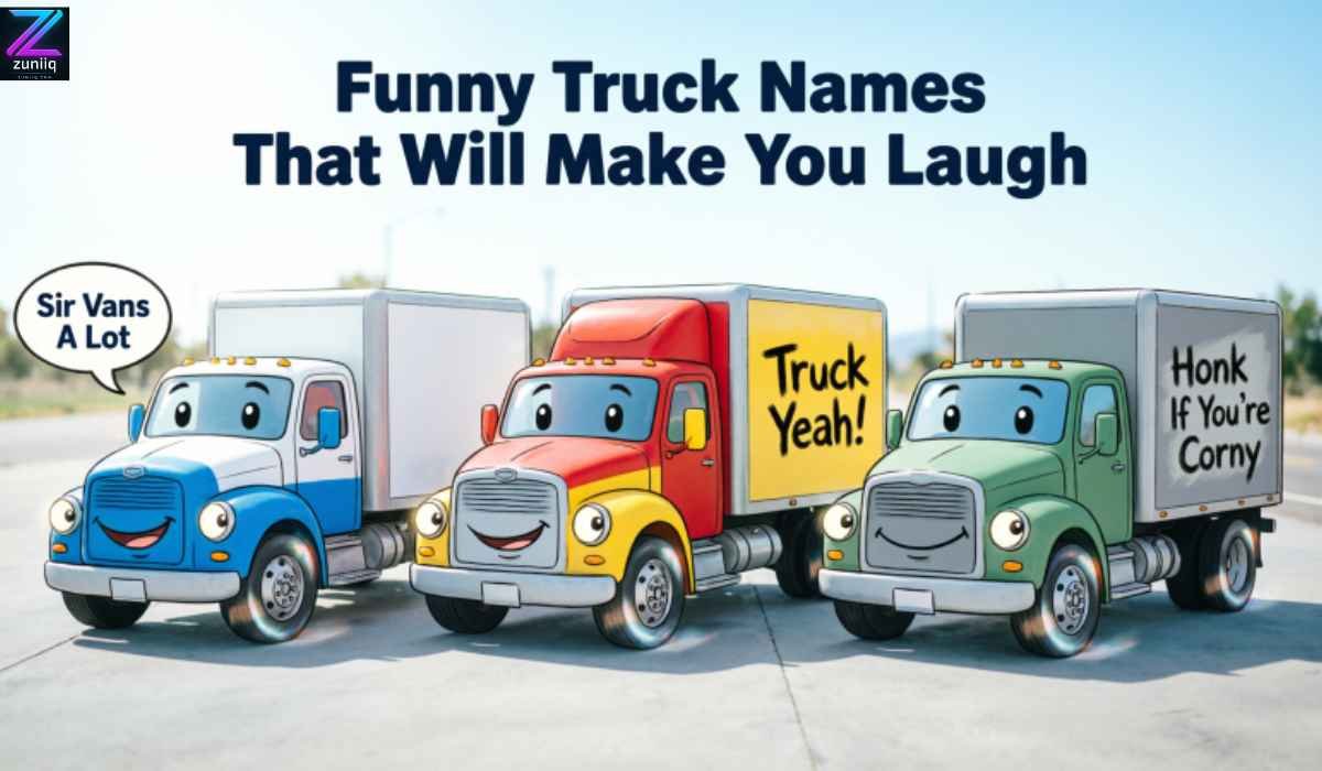 Funny Truck Names That Will Make You Laugh