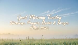 Good Morning Tuesday Blessings, Prayers, Quotes & Images (Mid 2026)
