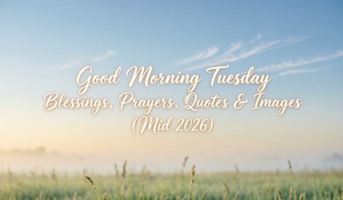 Good Morning Tuesday Blessings, Prayers, Quotes & Images (Mid 2026)